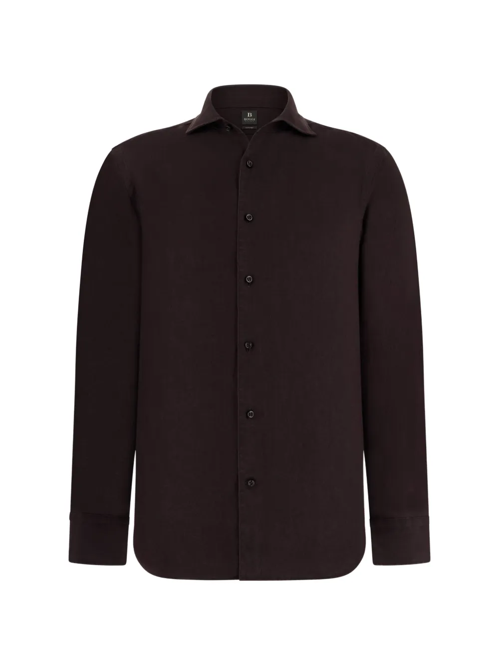 Boggi Milano Camicia in lino - Marrone