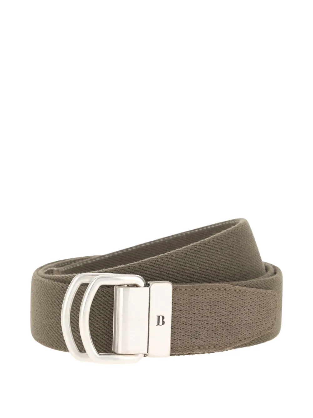 Boggi Milano double-ring belt - Verde
