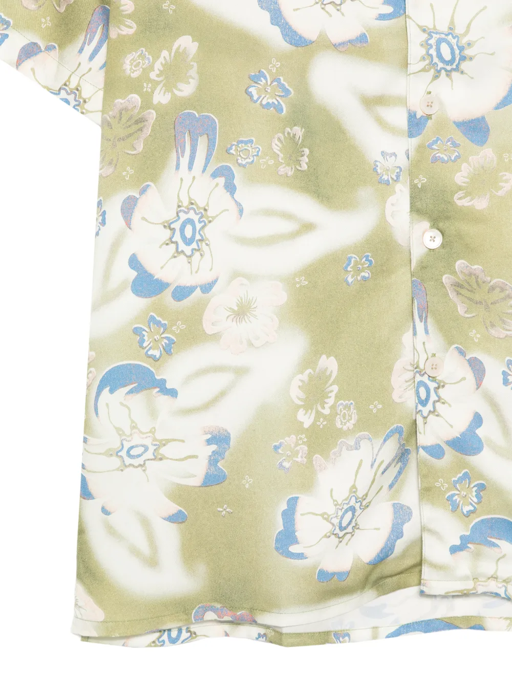 Paul Smith Overhemd met bloemenprint Groen