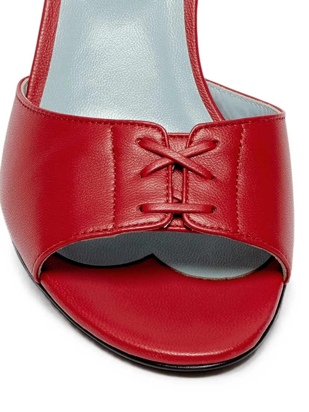 LILI CURIA Dita lace-up sandals Rood