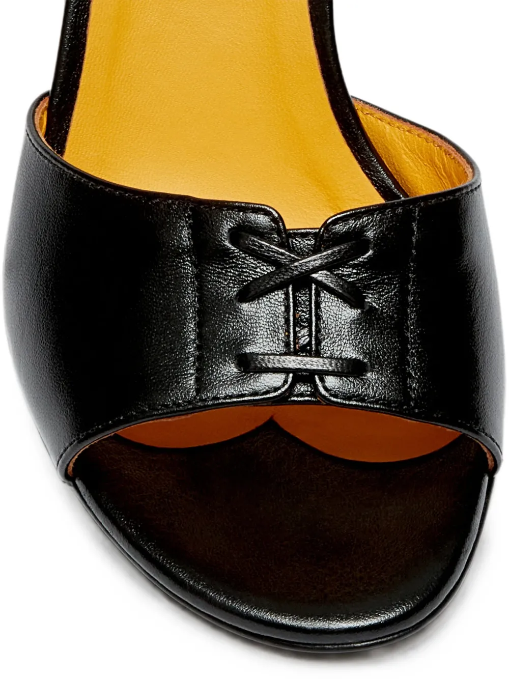 LILI CURIA Dita ankle-tie sandals Zwart