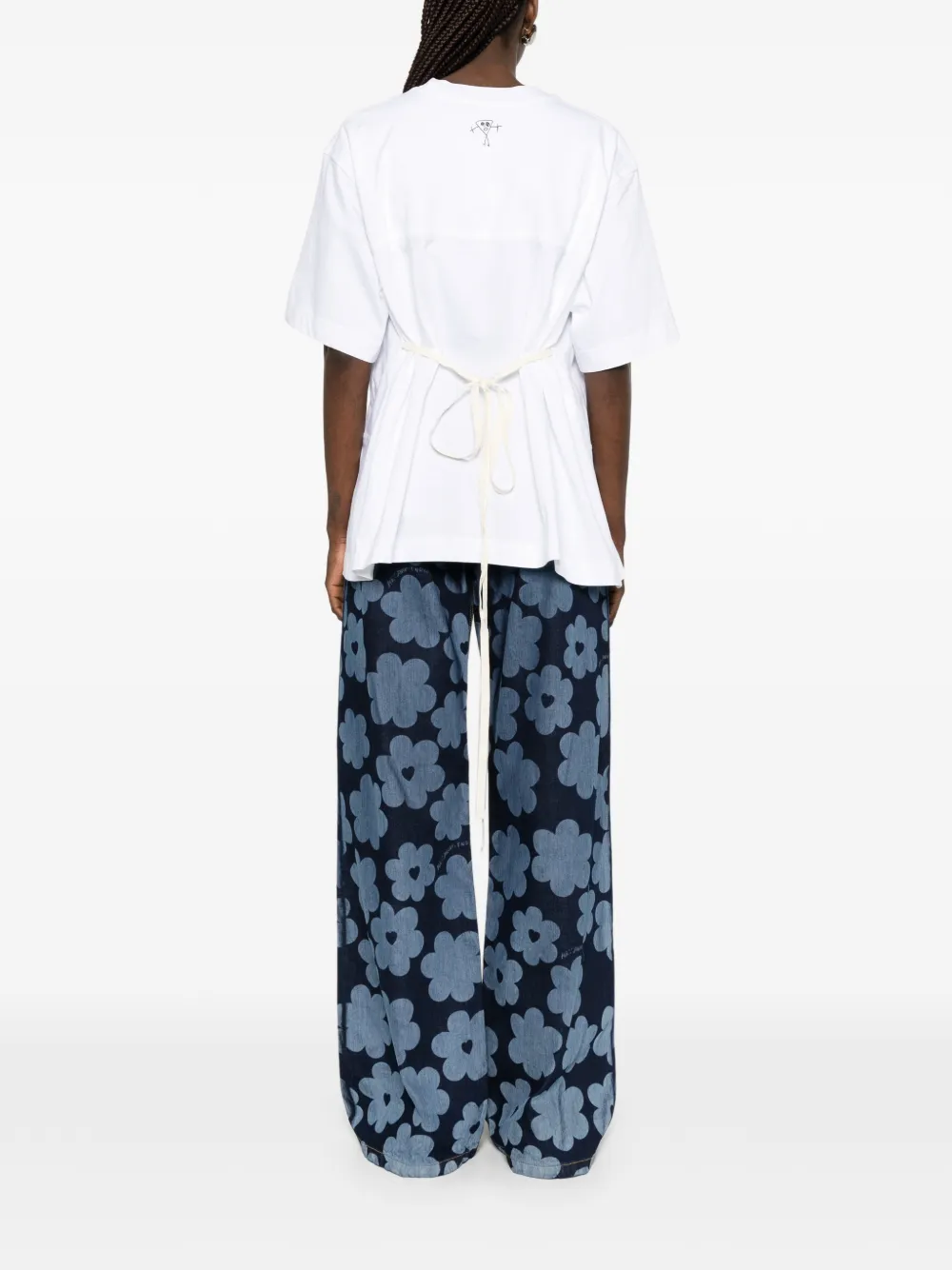 Plan C T-shirt met korte mouwen Wit