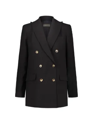 Palm Angels Cropped double-breasted Blazer | Black | FARFETCH ZA