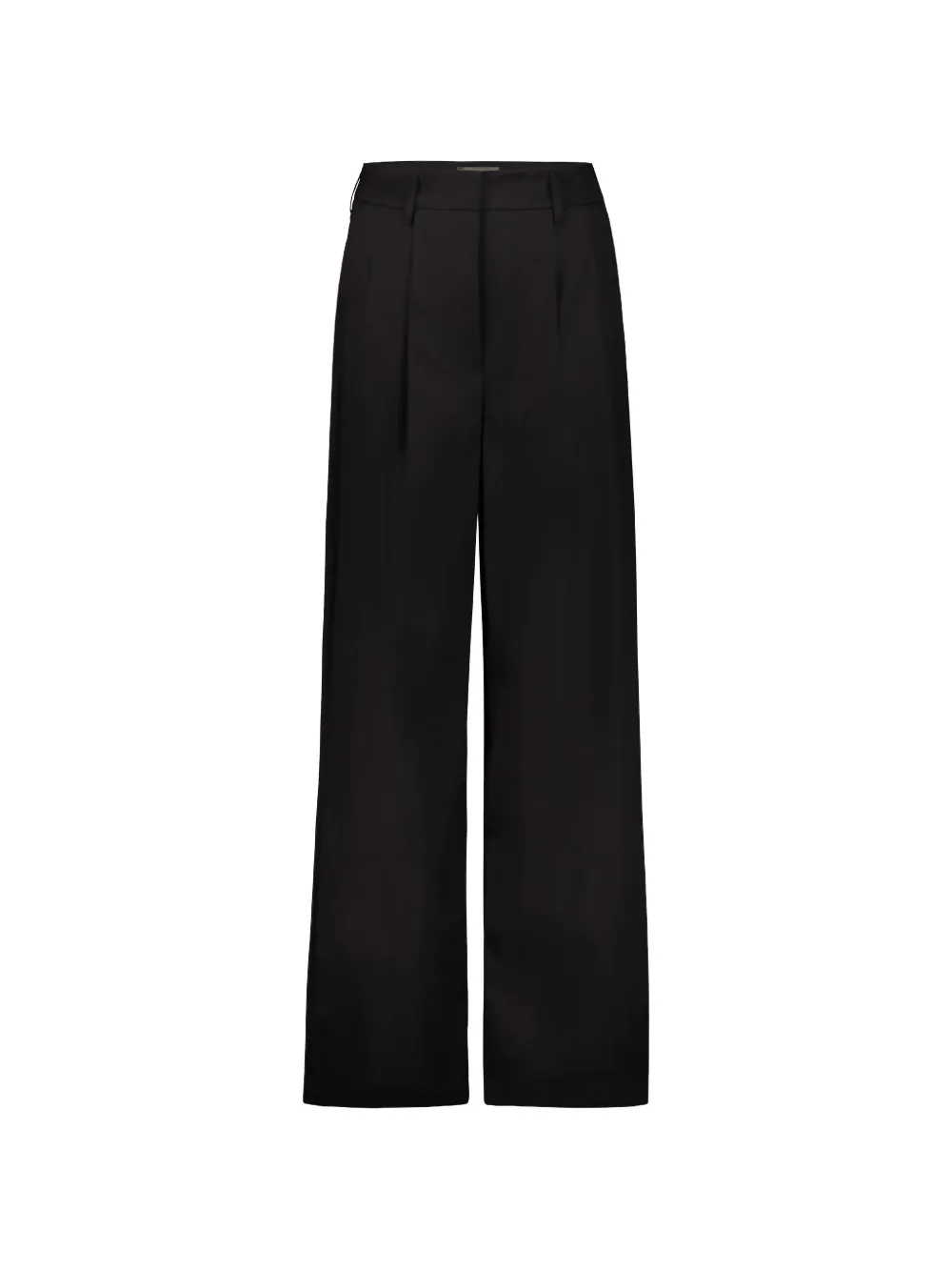 DRHOPE double-pleat tailored trousers - Schwarz