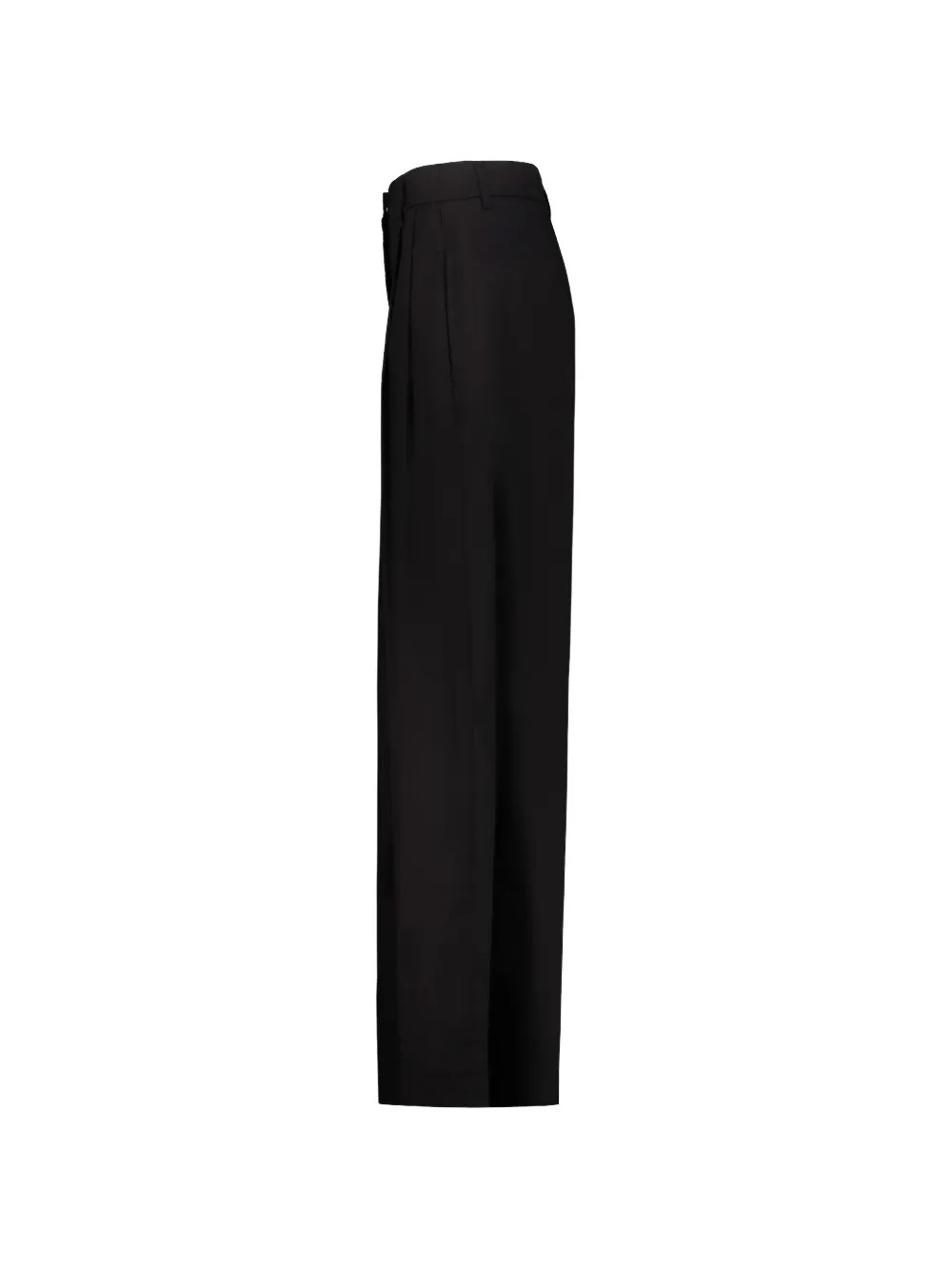  Drhope Double-pleat Tailored Trousers - Black 