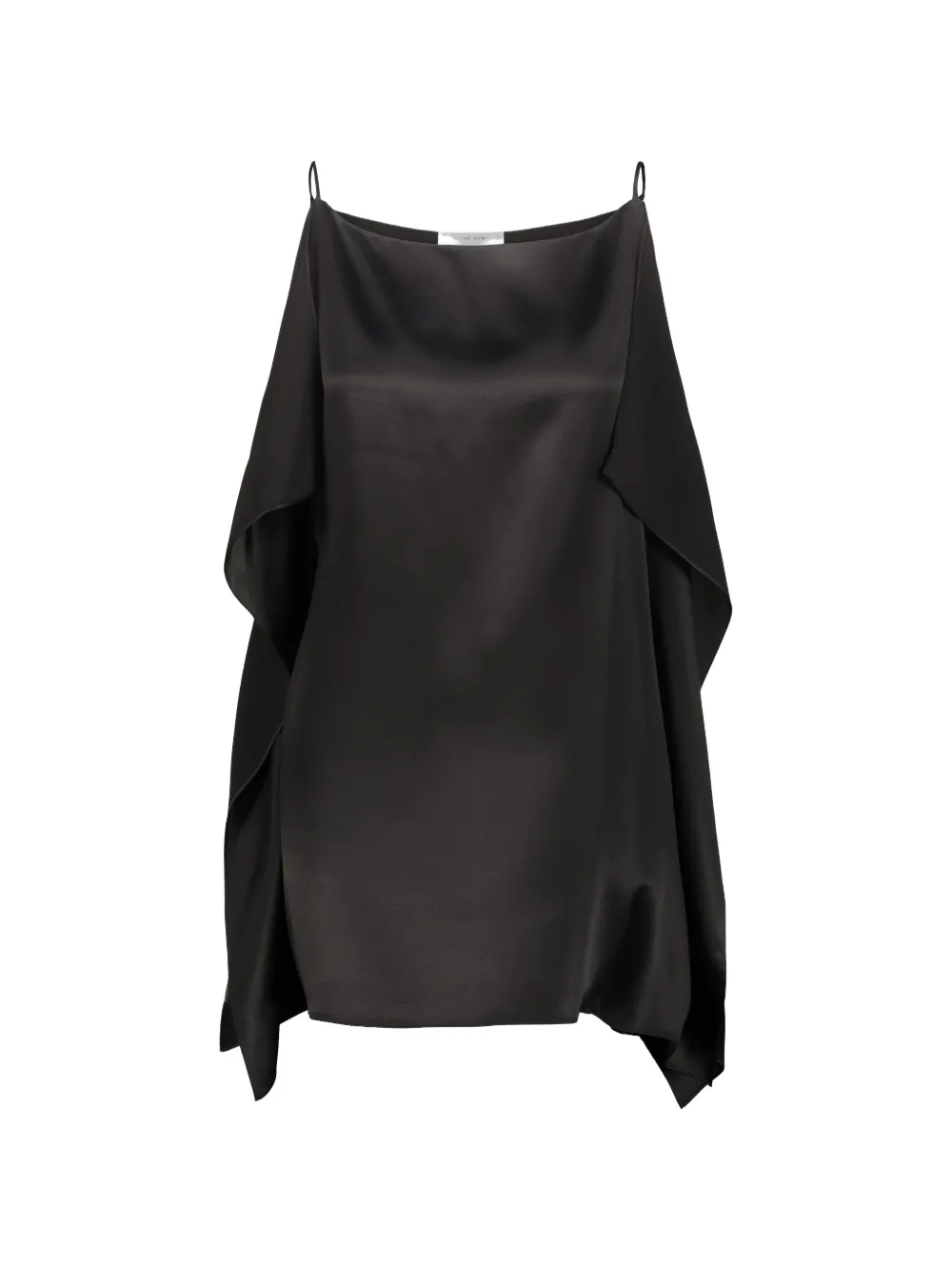 The Row draped camisole top - Nero