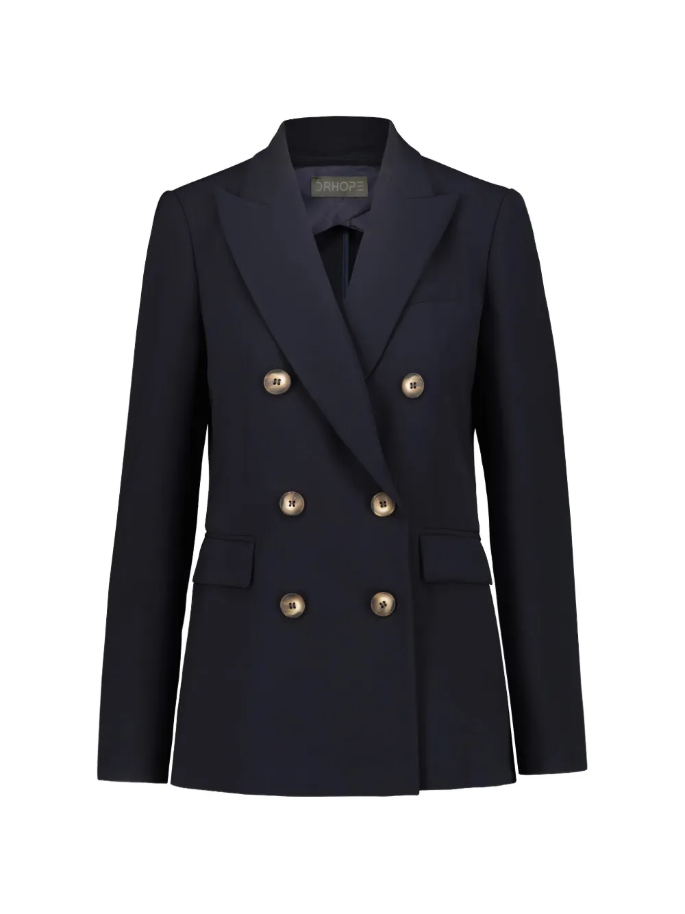 DRHOPE double-breasted blazer - Blau