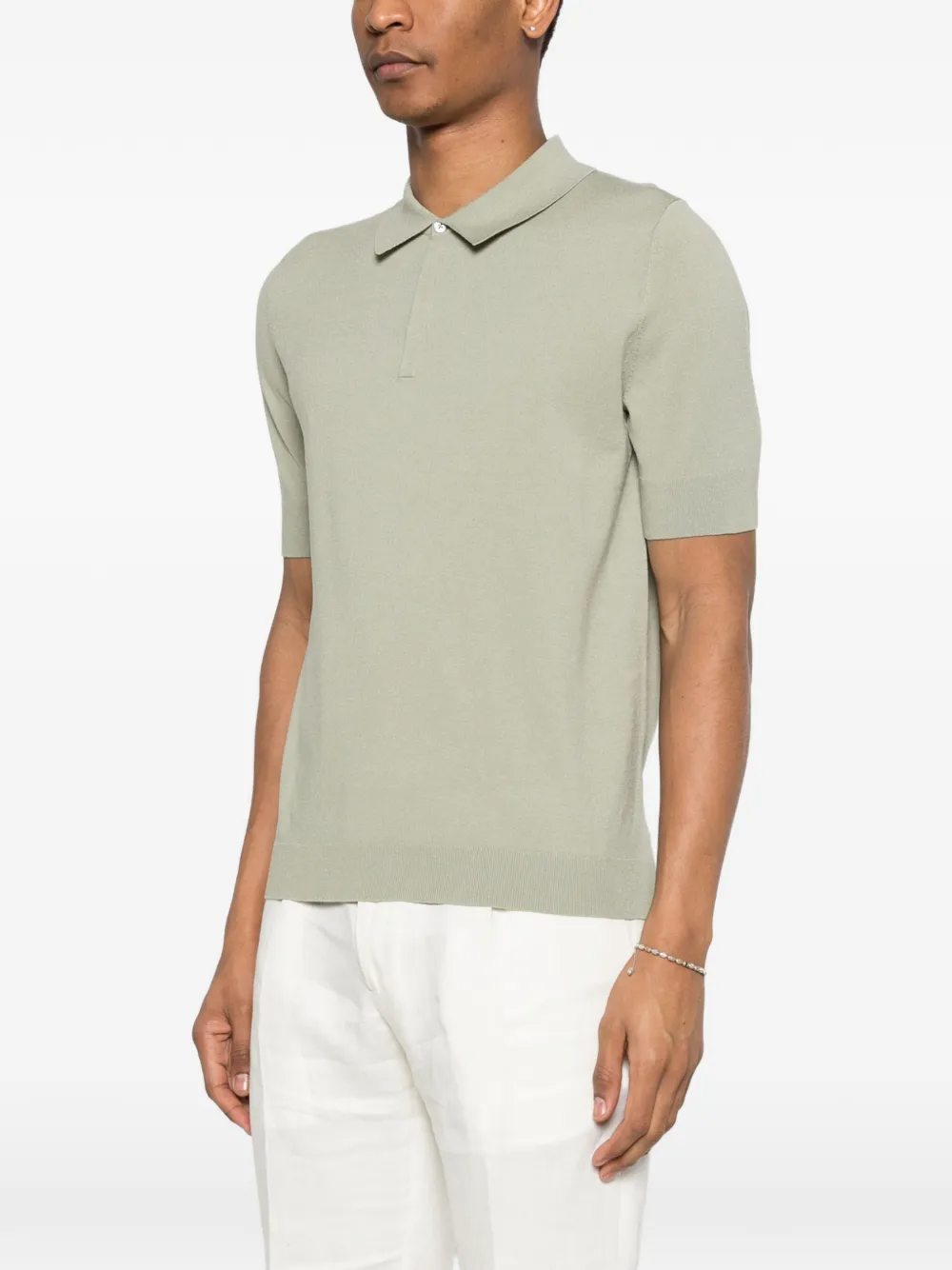 BOSS Poloshirt met korte mouwen Groen