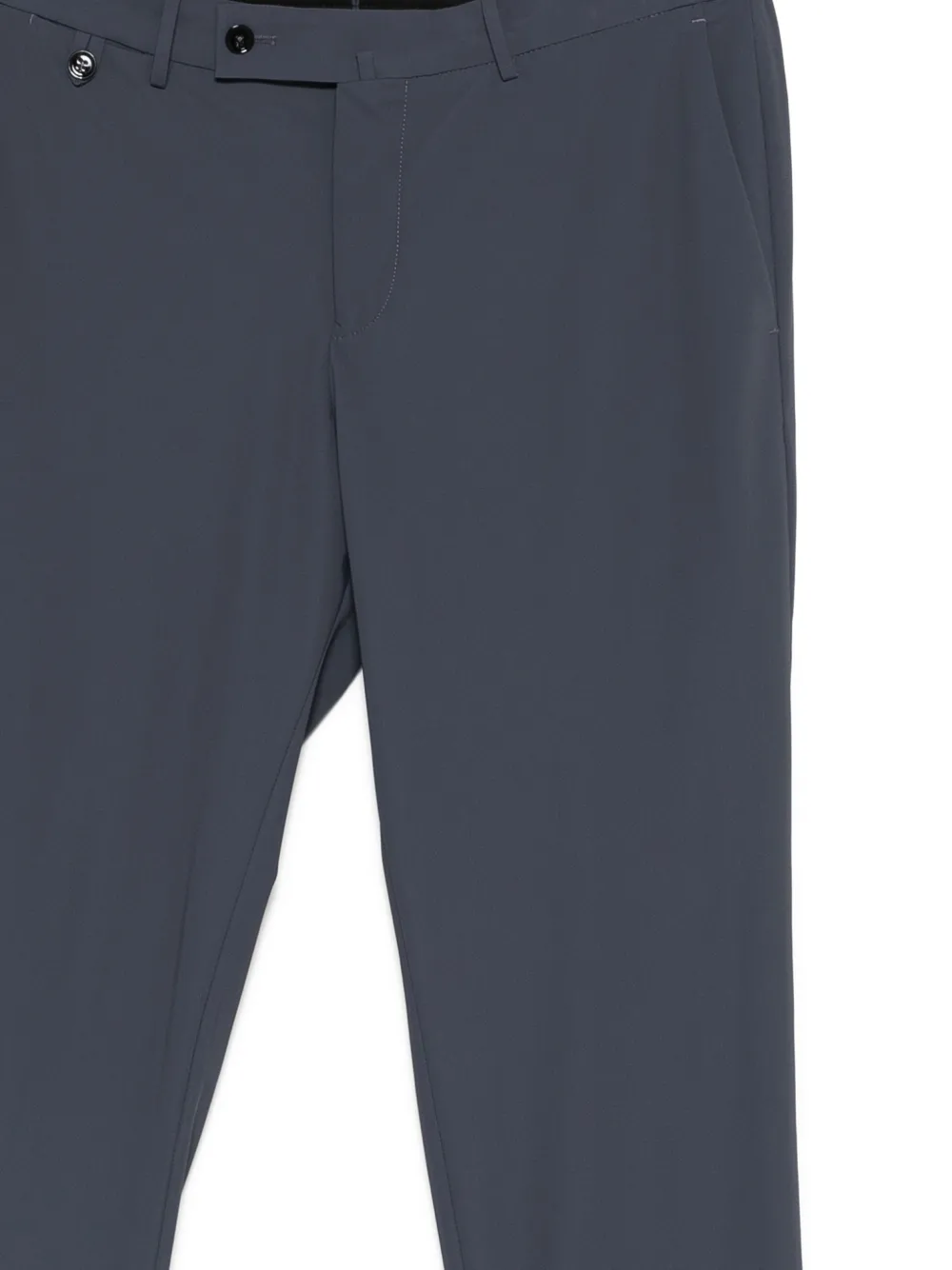 PT Torino Pantalon met logoplakkaat Blauw
