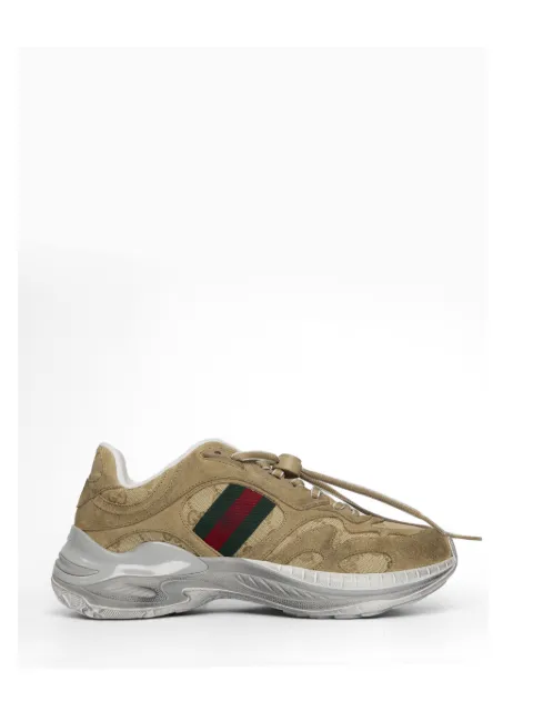 Gucci leather sneakers