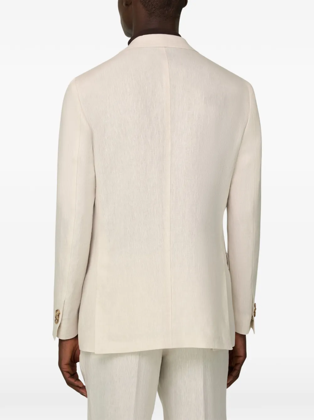 Boggi Milano single-breasted linen suit - thumbnail 4 of 5