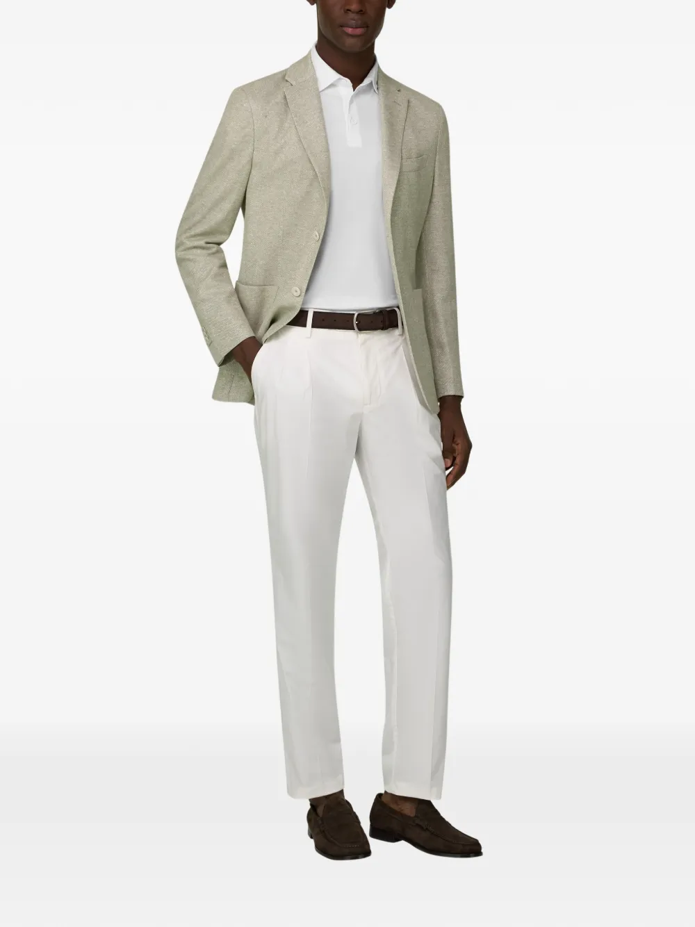 Boggi Milano single-breasted blazer | Blazers | Image 2