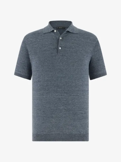 Boggi Milano button-up polo shirt