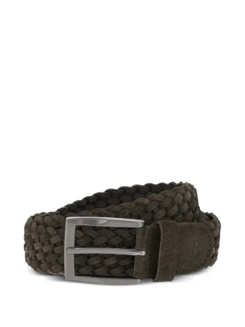 Boggi Milano woven suede belt