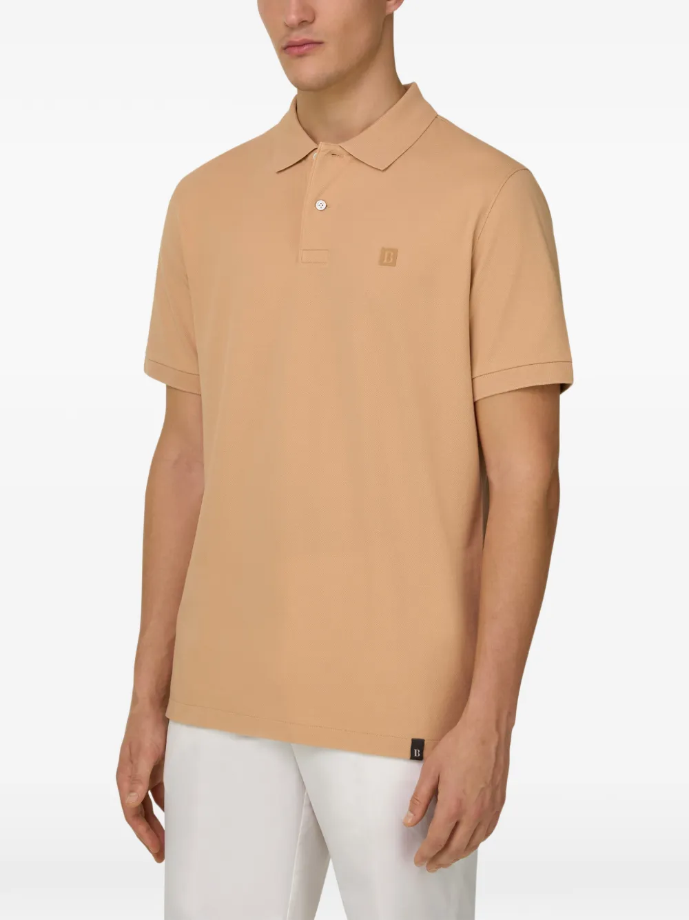 Boggi Milano Katoenen poloshirt Oranje