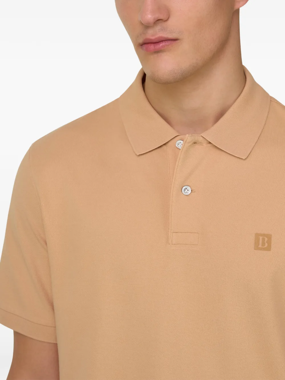Boggi Milano Katoenen poloshirt Oranje
