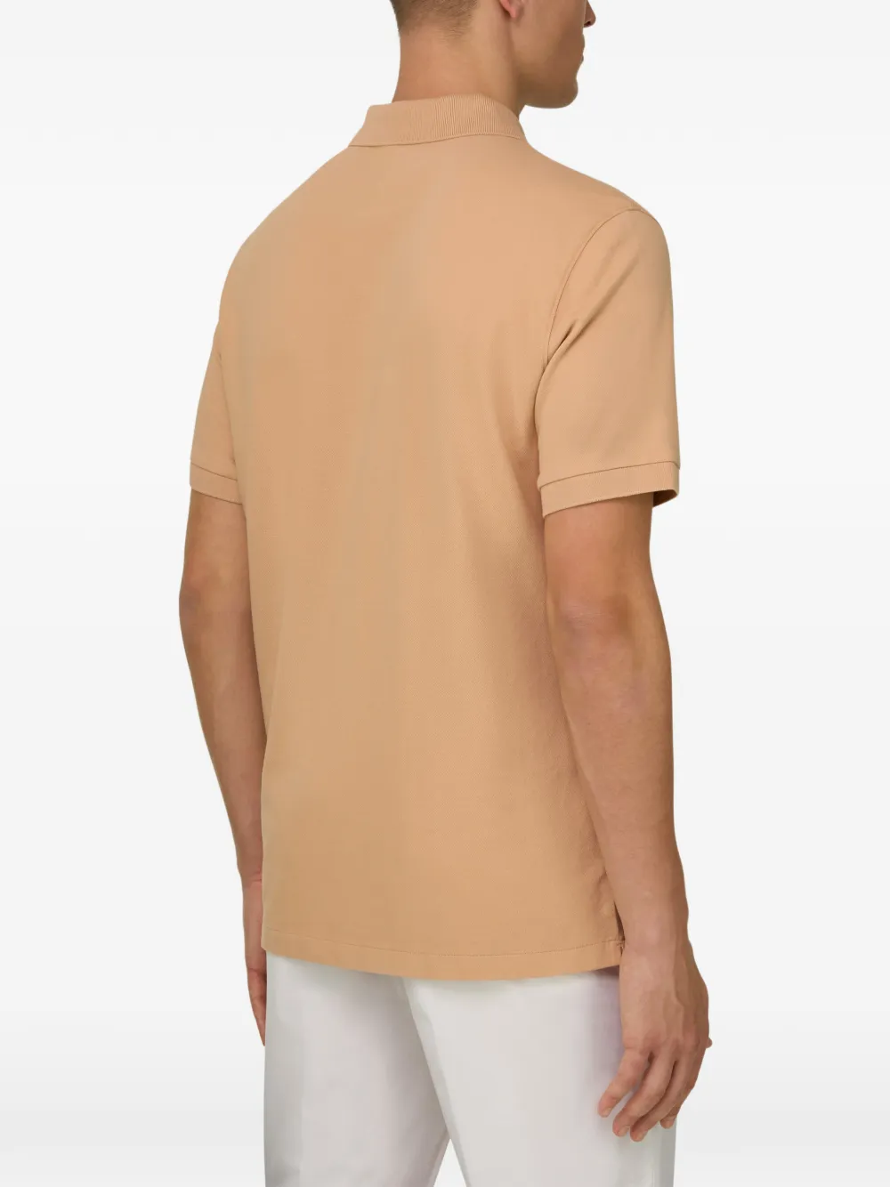 Boggi Milano Katoenen poloshirt Oranje