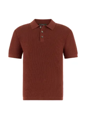Dolce & Gabbana smooth-knit Polo Shirt | Brown | FARFETCH