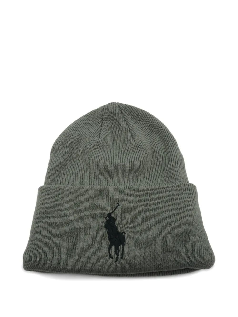 Polo Ralph Lauren logo beanie hat - Grigio