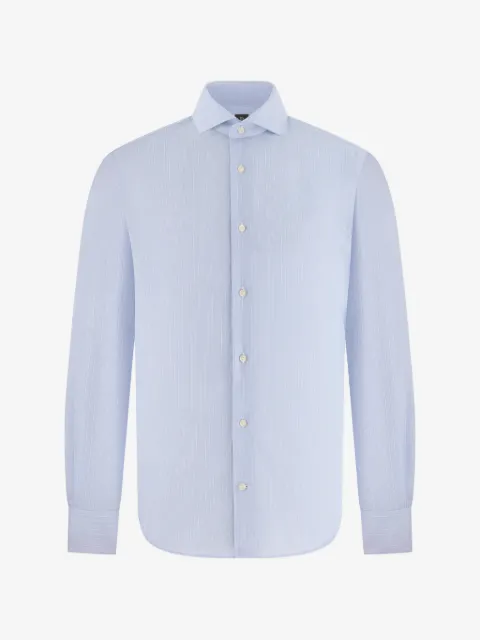 Boggi Milano camisa con rayas estampadas