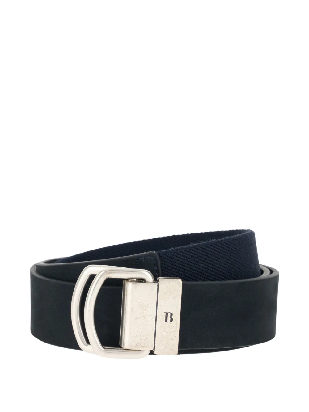 Boggi Milano double-ring-buckle belt - Blu