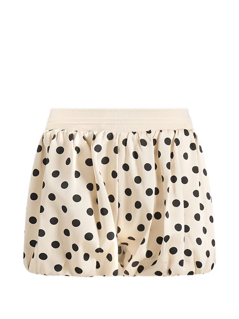 Manière De Voir polka dot balloon shorts - Toni neutri