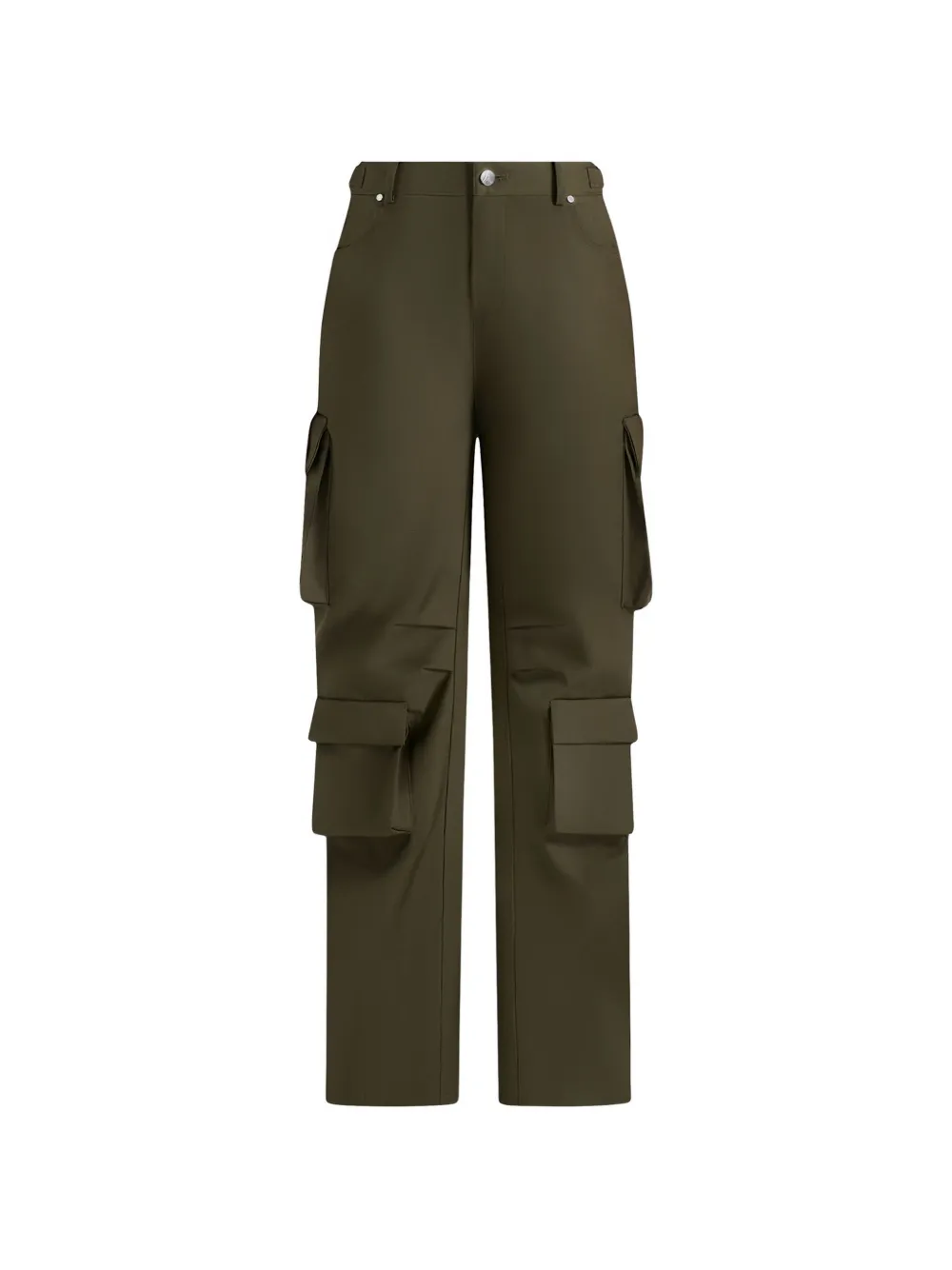 Manière De Voir flap pocket cargo trousers - Verde