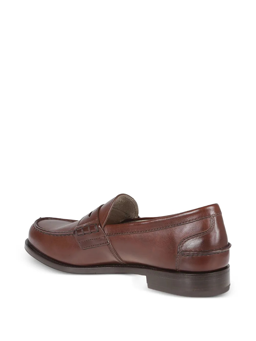  Prada Mocasines Con Logo - Marrón 