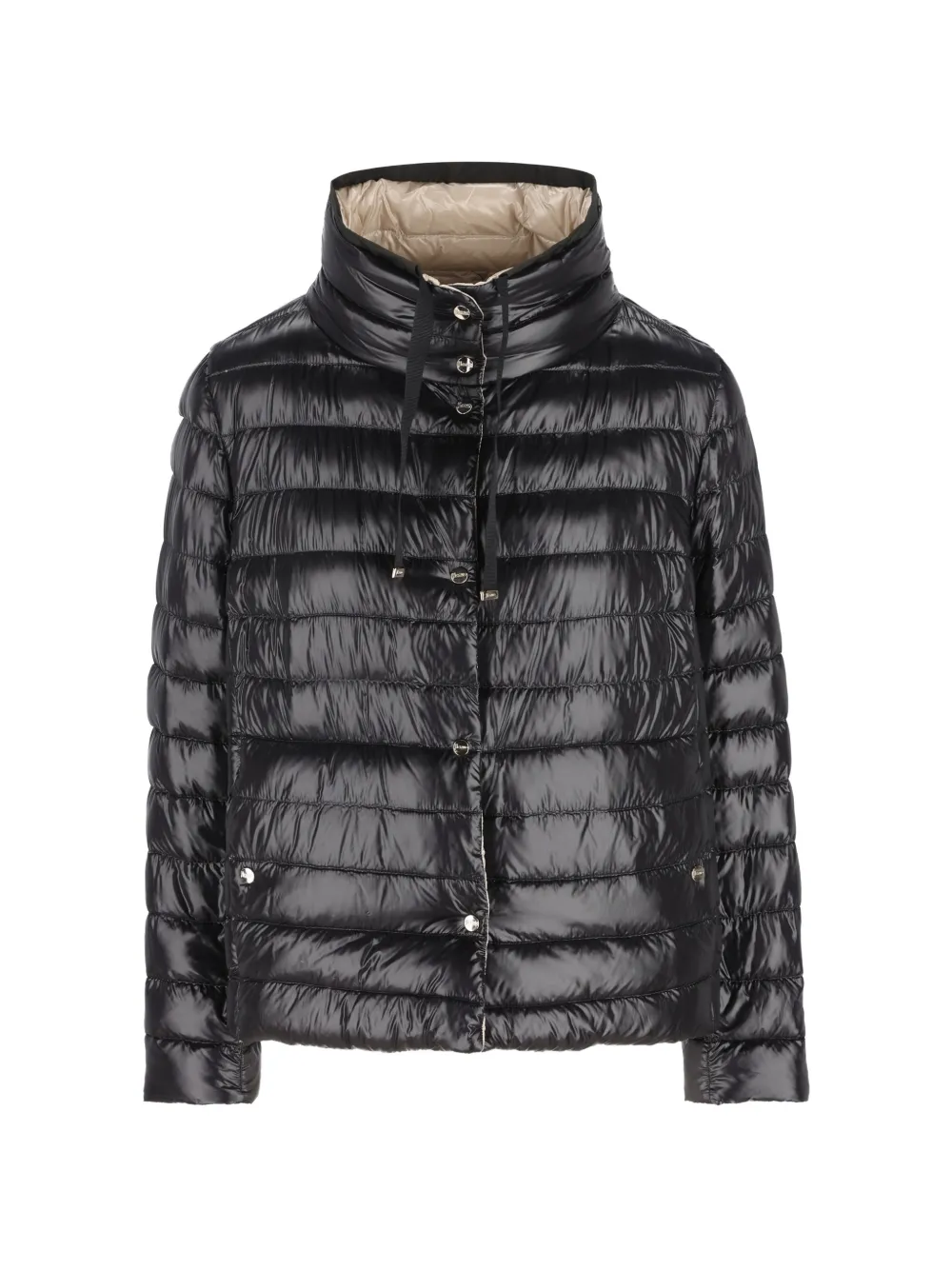Herno high-neck padded jacket - Black