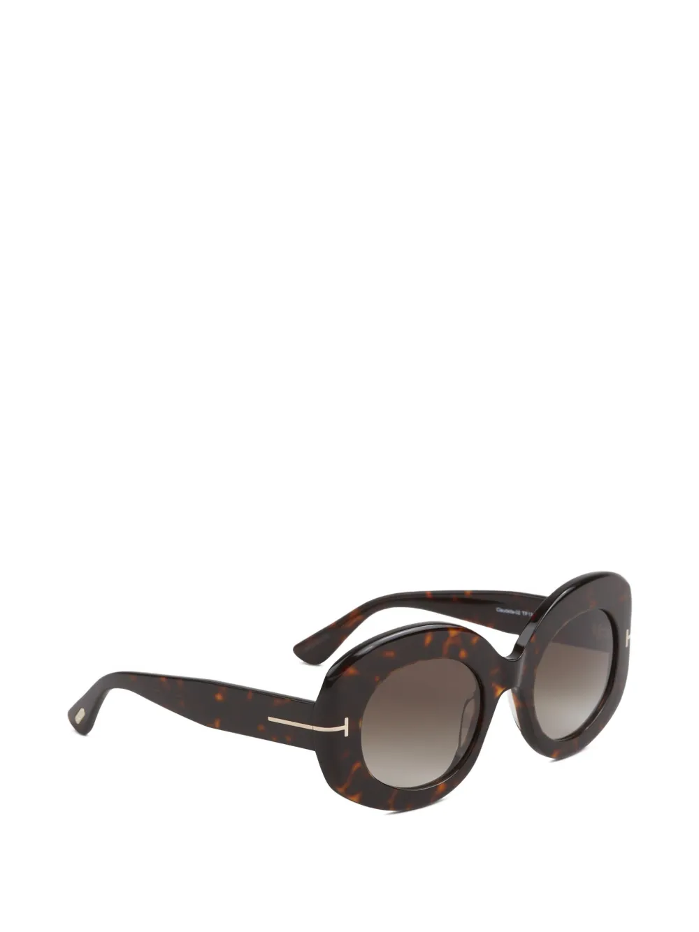  Tom Ford Round-frame Sunglasses - Brown 