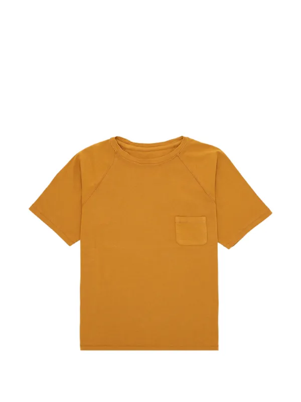 Fortela Chest-patch T-shirt in Orange