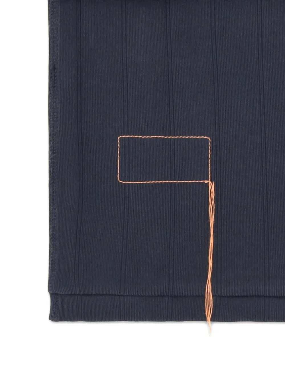 Fortela Dylan geribbelde katoenen tanktop Blauw