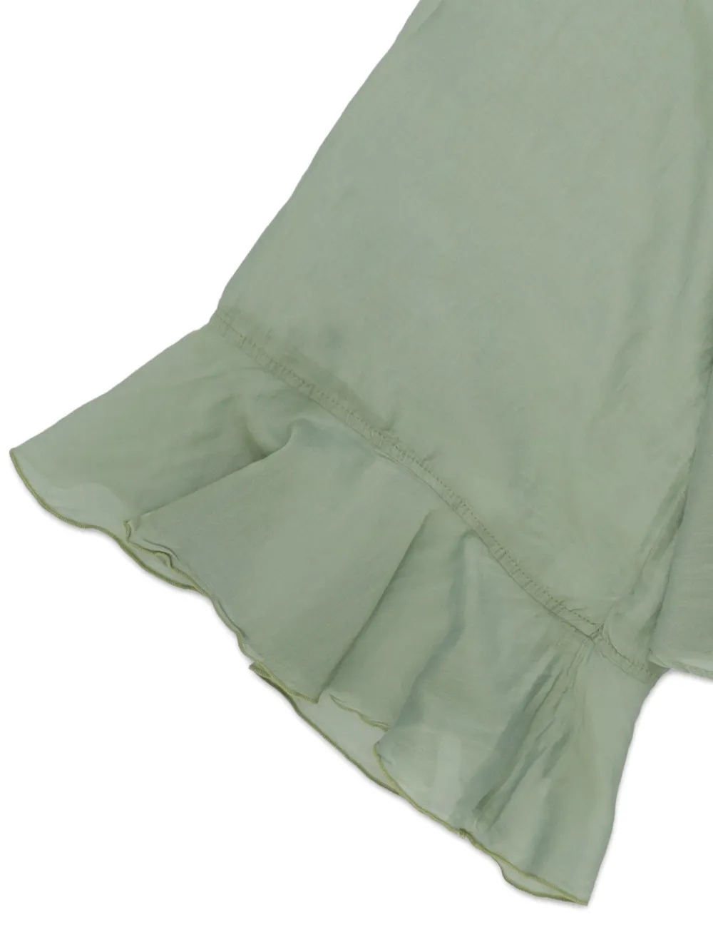  Fortela Ambre Silk Blouse - Green 