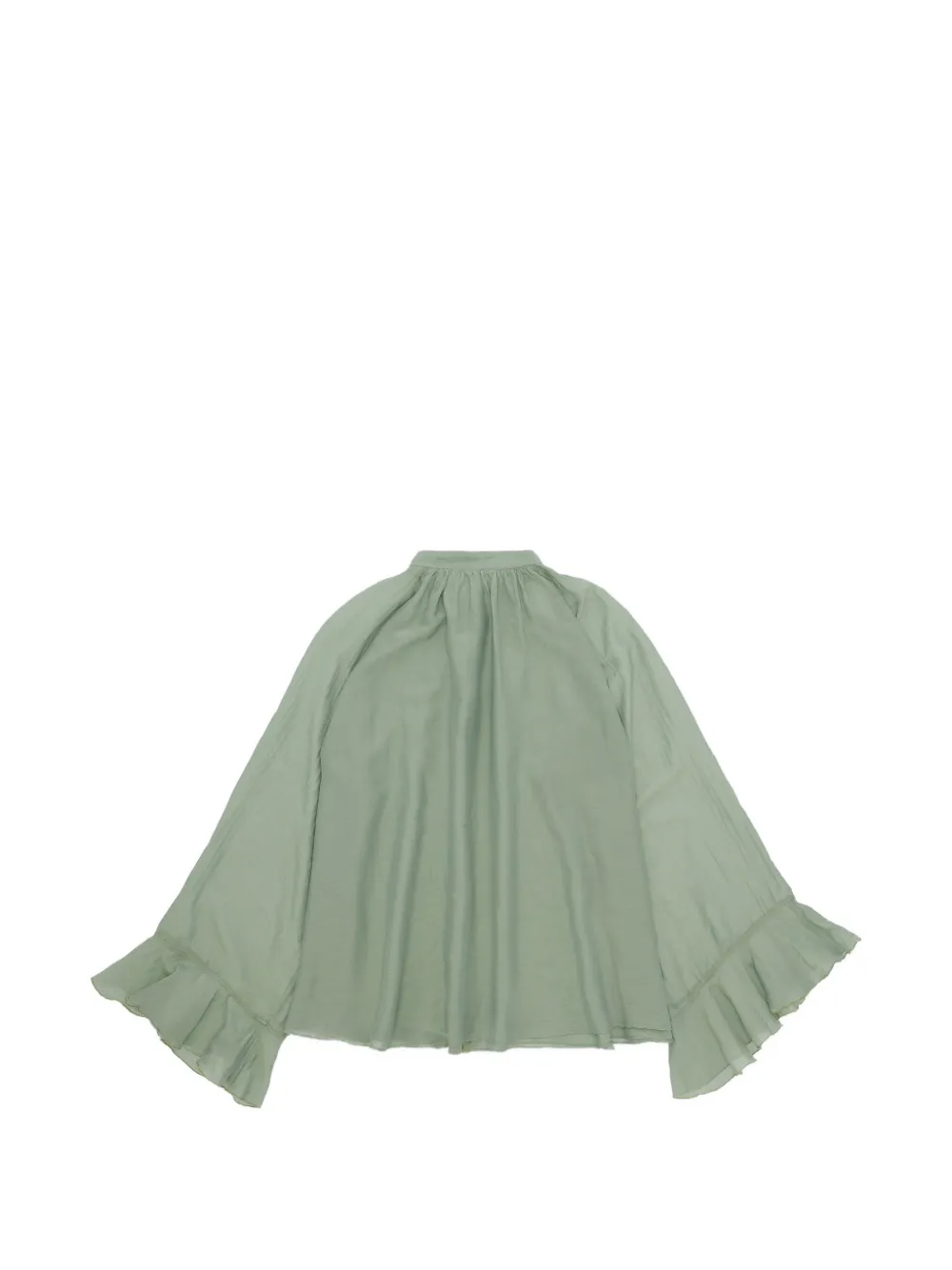  Fortela Ambre Silk Blouse - Green 