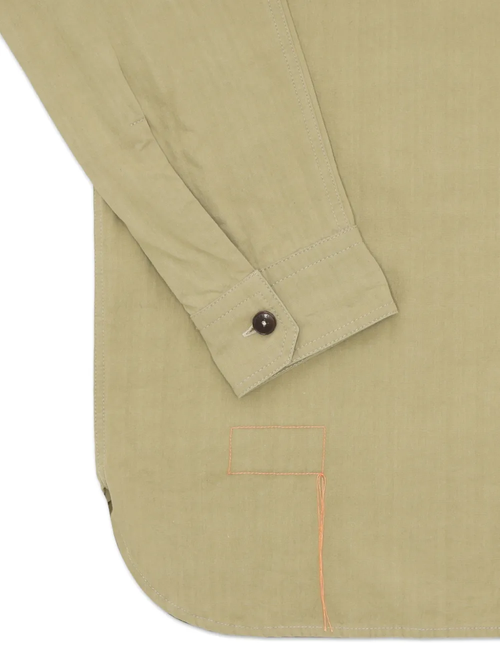 Fortela Shirtjack met zak en knoop Groen