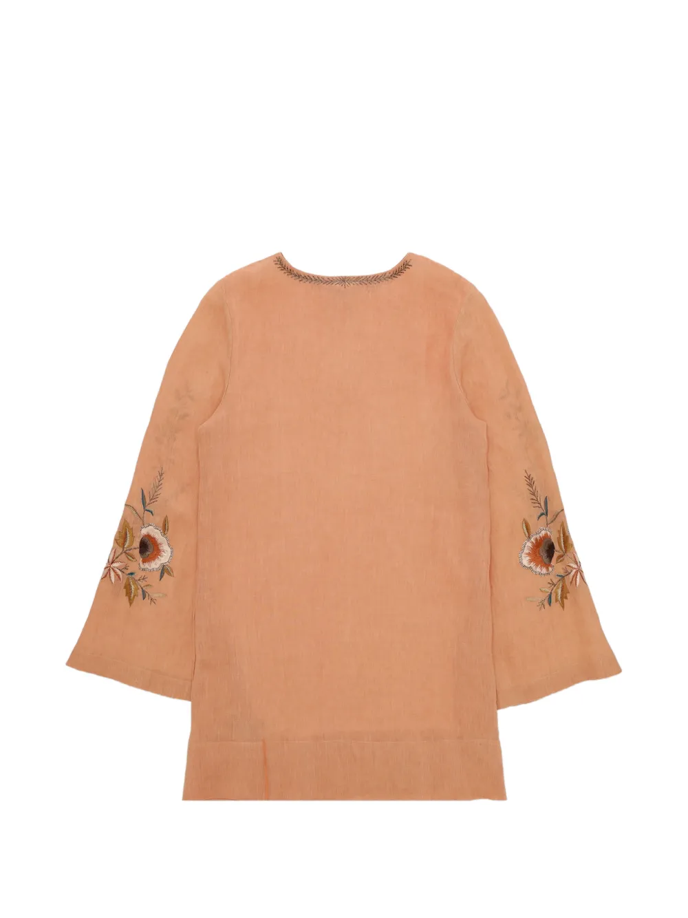  Fortela Georgie Embroidered Blouse - Orange 