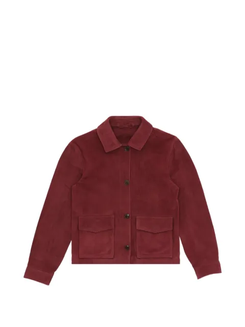 Fortela suede button jacket