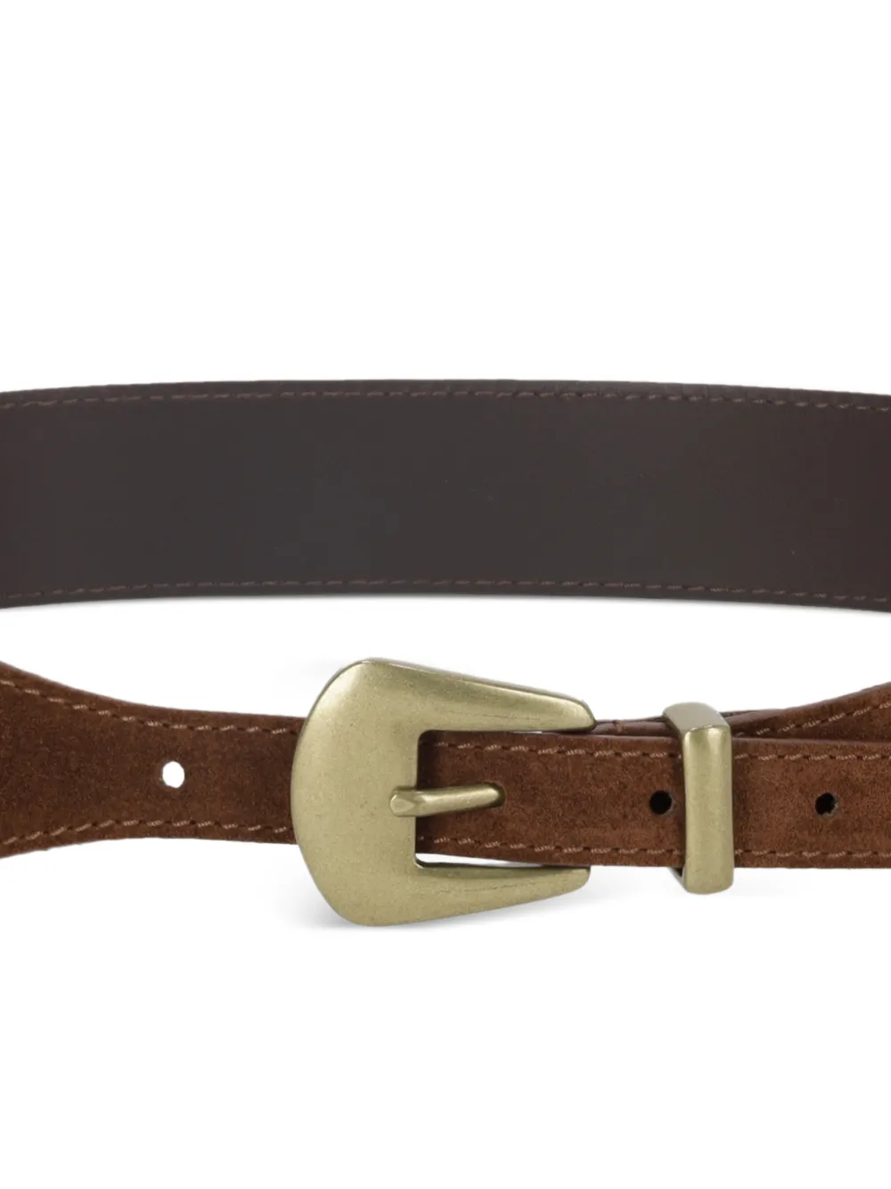  Fortela Taylor Leather Belt - Brown 