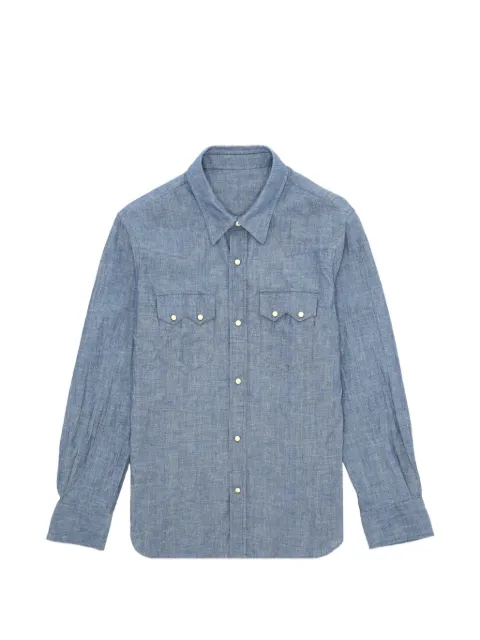 Fortela Smith Chambray Western buttoned shirt