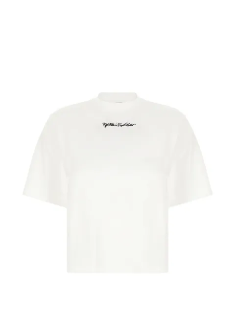 Off-White cotton T-shirt