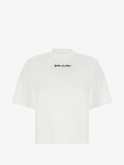 Off-White cotton T-shirt