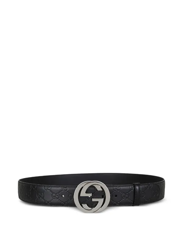 Gucci GGバックル ベルト | ブラック | FARFETCH JP