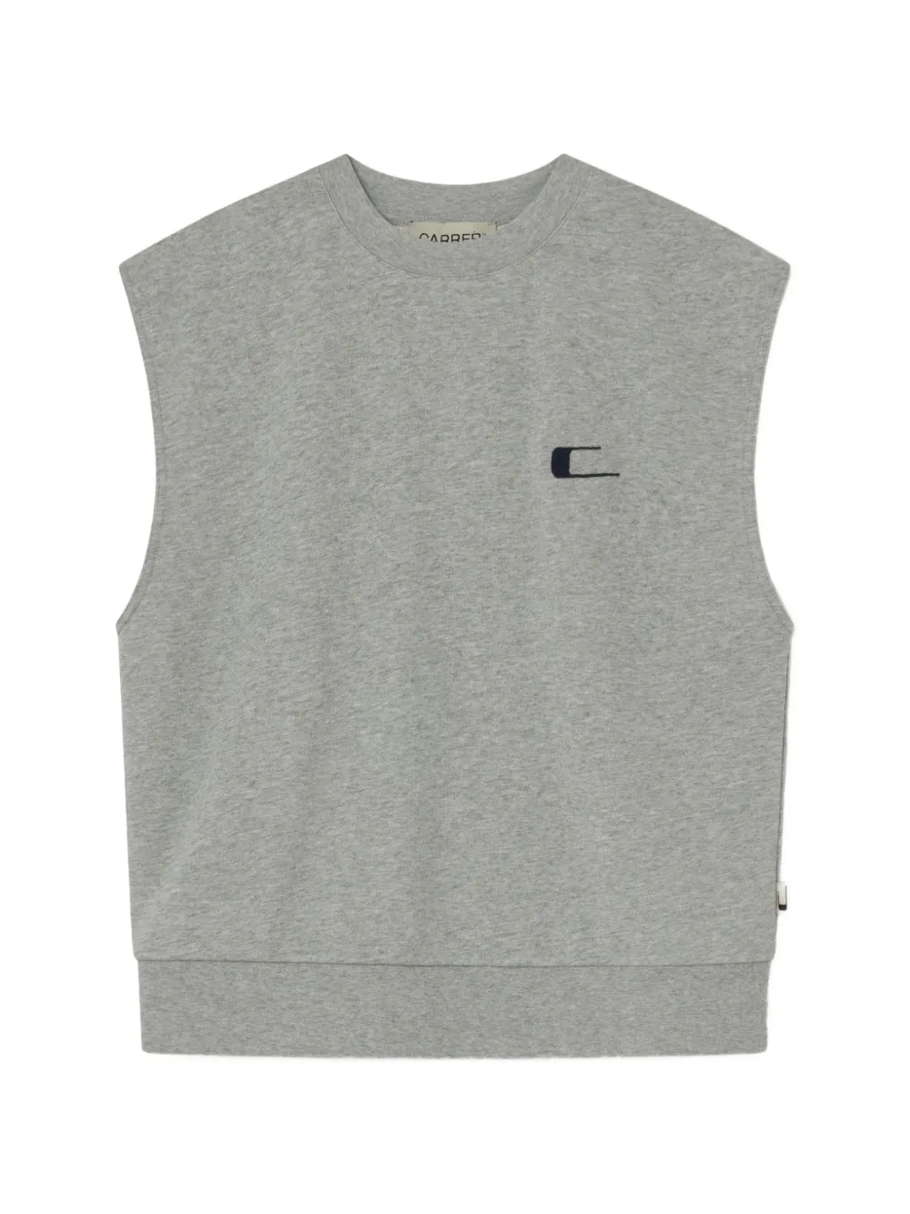 Carrera logo-embroidery vest - Grigio