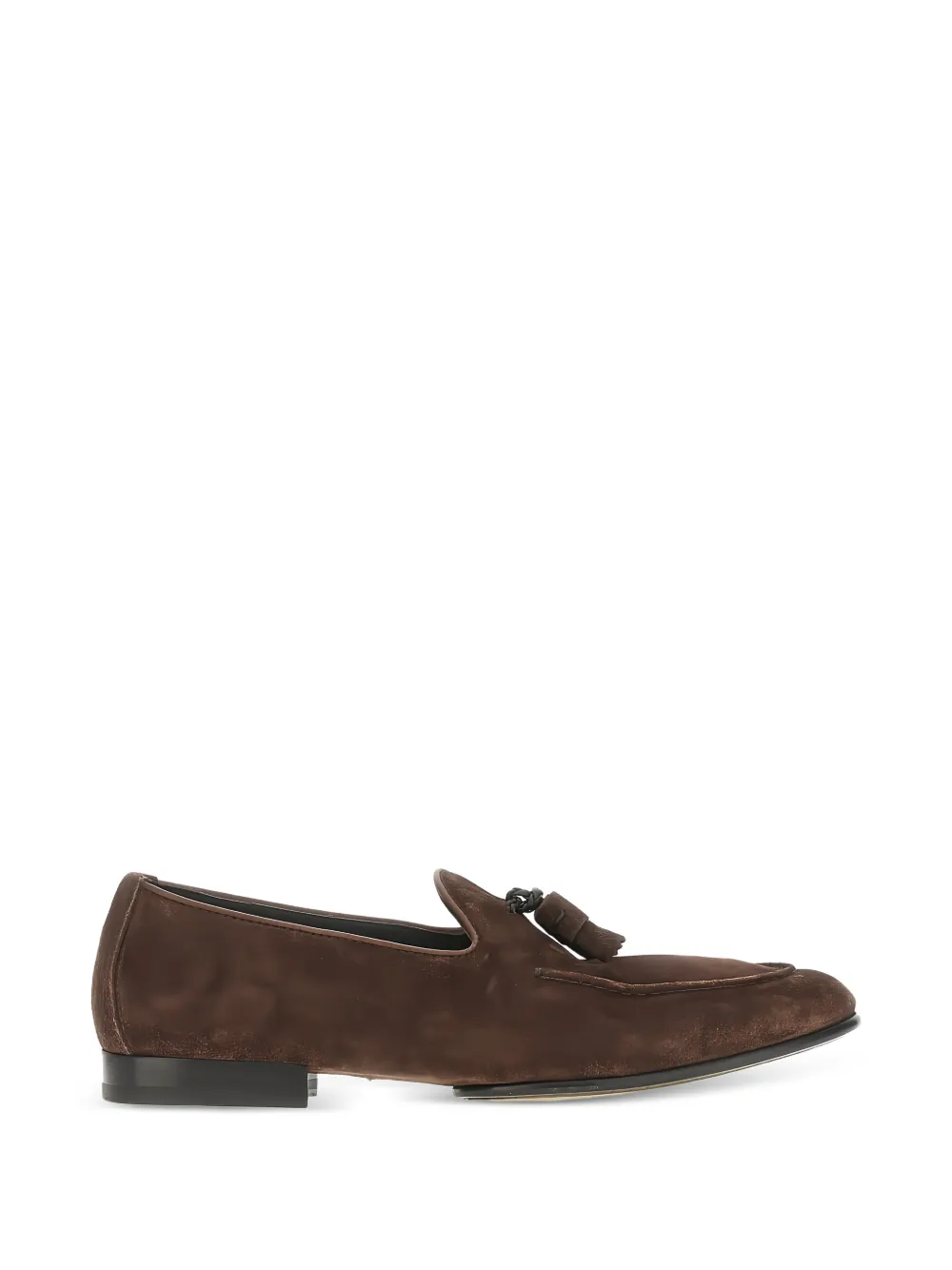 Doucal's tasselled loafers - Braun