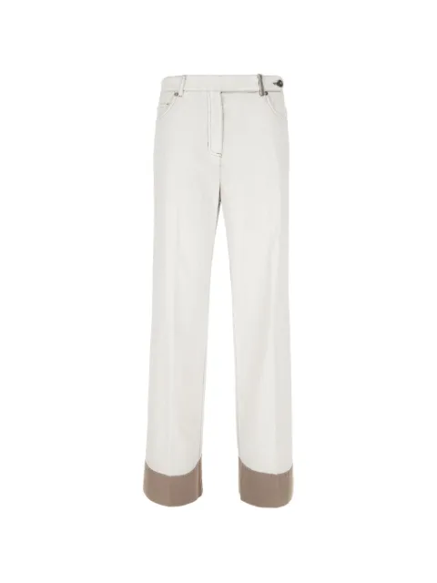 PANICALE turn-up trousers