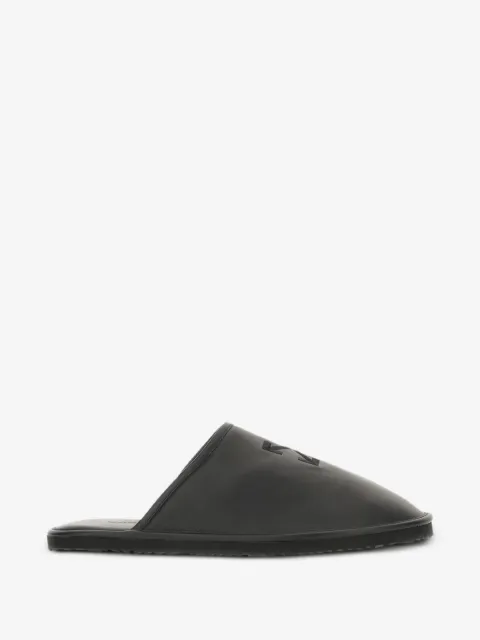 Off-White logo slippers
