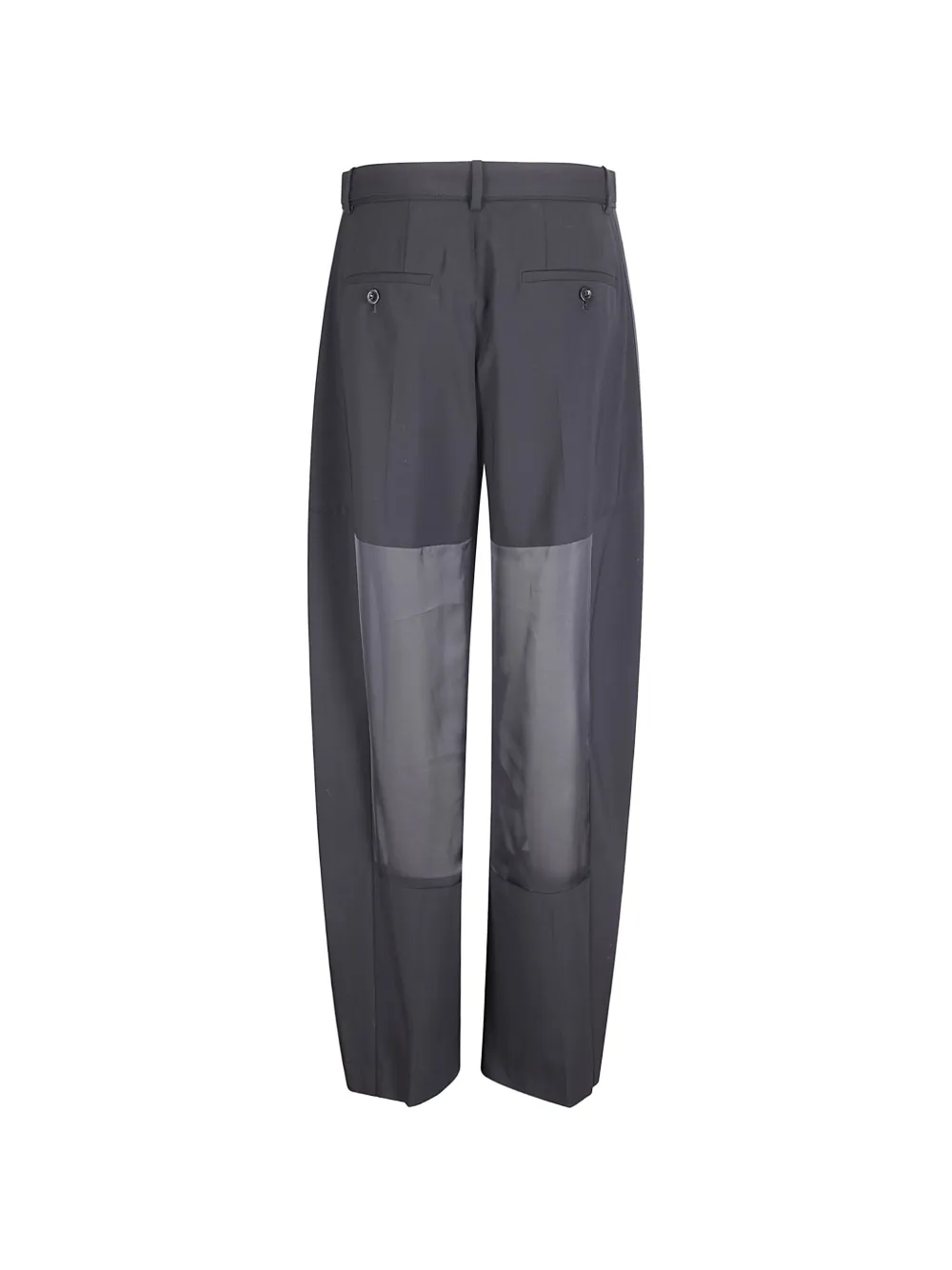 sacai Wollen broek Zwart
