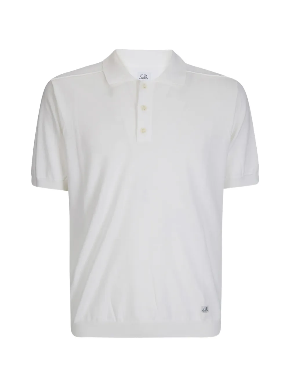C.P. Company short sleeve polo shirt - Bianco