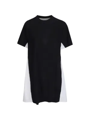 MM6 Maison Margiela ロゴ Tシャツワンピース | ブラック | FARFETCH JP
