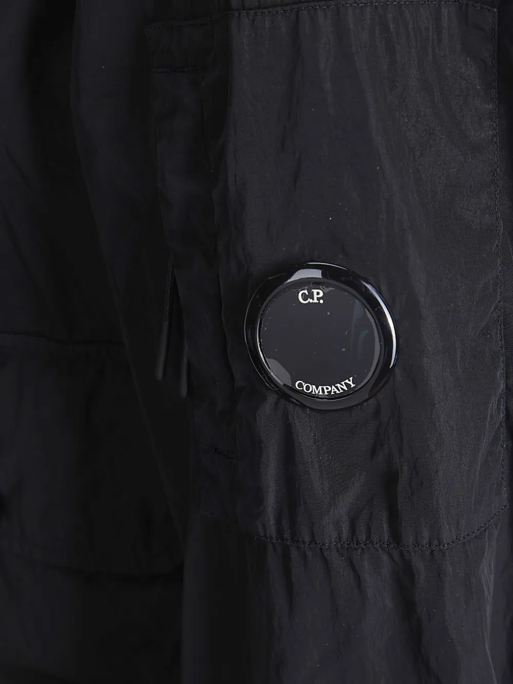 C.P. Company Chrome-R bomberjack met knopen Zwart